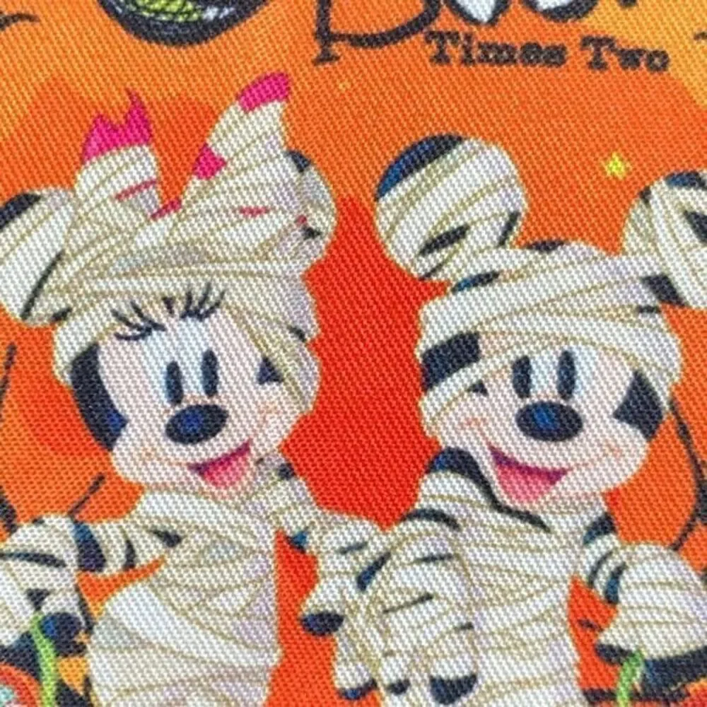 Disney Mickey Minnie Mouse Halloween Beanie Kids Black Mummy Spiderweb Knit Hat